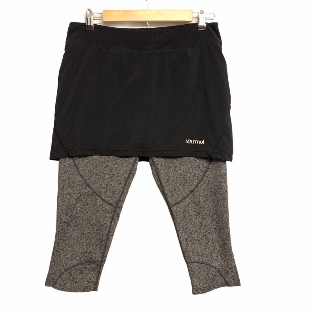 Marmot Skirted Cropped Capri Leggings Medium